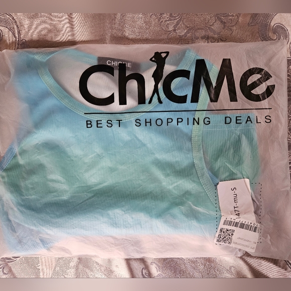 ChicMe - Mini Dress Ombre Ribbed Bodycon Tank Dress - Picture 5 of 6